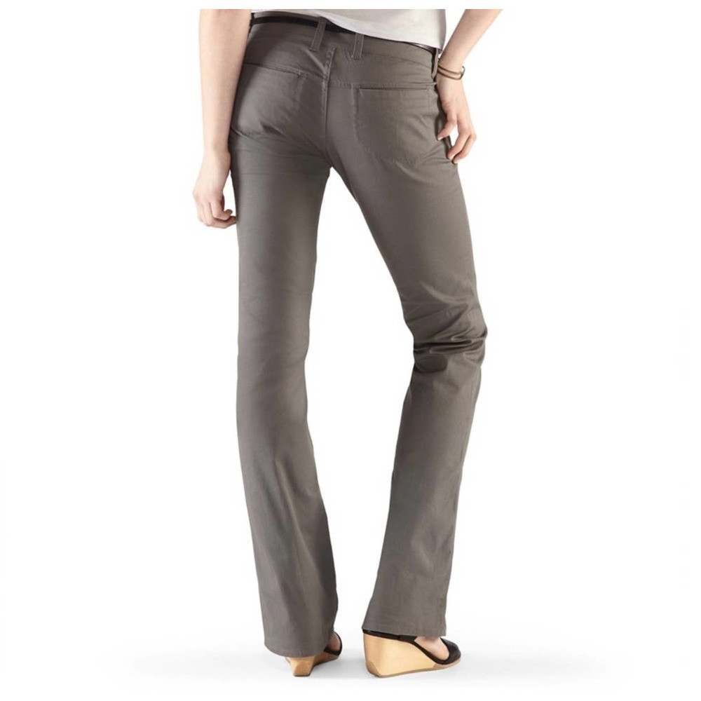 New Nau Pants Womens 10 (fits like an 8) Gray Ash Pentacle, Organic Cotton